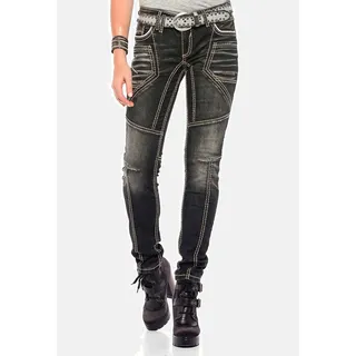 Cipo & Baxx WD382 Slim Fit Schwarz 30/32