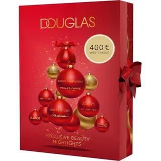 Douglas Exclusive Beauty Adventskalender 2025 – 24 Highlights, Wert 400 - Rot