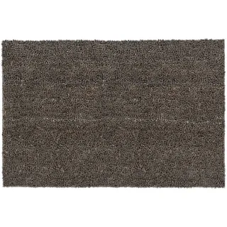 Astra Fußmatte »Kokosvelours 106« rechteckig 16 mm Höhe Schmutzfangmatte, Kokosmatte, In -und Outdoor geeignet, grau