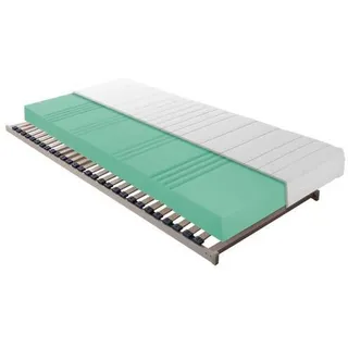 Sleeptex Matratzenset , Holz , 2-teilig , Birke, Buche , massiv, Schichtholz , H3 , Höhe ca. 16 cm , 90x200 cm , Lga, Made in Germany, Oeko-Tex® Standard 100 , Härtegradauswahl, Bezug abnehmbar/waschbar, Ober- und Unterseite versteppt, wendbar, für verstellbare Lattenroste geeignet, alternative Größen erhältlich,Federholzleisten verleimt, Federleisten mit Duokappen, individuelle Liegehärteeinstellung, nicht verstellbar, alternative Größen erhältlich , Schlafzimmer, Matratzensets