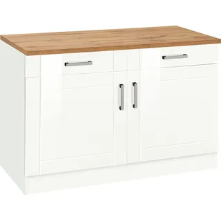 kochstation Unterschrank KS-Tinnum 120 x 60 x 85 cm Weiß