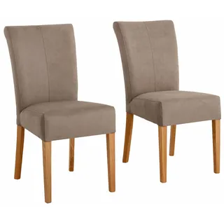 Home Affaire Esszimmerstuhl Queen Polsterstuhl BESTSELLER grau 4er Set