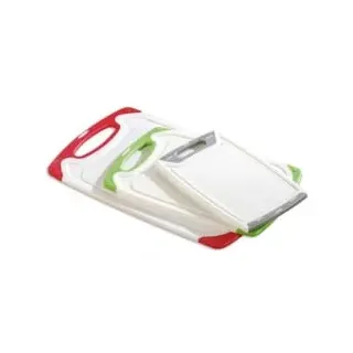 Esmeyer Schneidebrett-Set Kunststoff 3-tlg. 3 x 30 cm Mehrfarbig