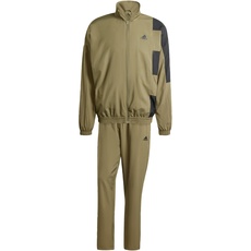 Bild Men's Sportswear Colorblock Track Suit Trainingsanzug, Olive Strata/Black, S