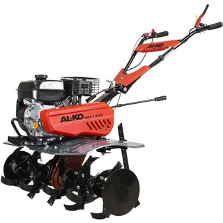 AL-KO Benzin-Motorhacke MH 1150 Premium, 3.6 kW Motorleistung, 8 Hackmesser, 115 cm Arbeitsbreite, für Flächen bis 900 m2, inkl. Seitenschutzscheiben und Radsatz Rot-schwarz