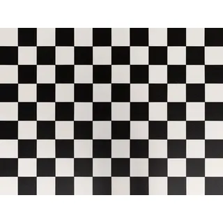 Primaflor PVC TRONTO - Schachbrett - 2,00m x 2,00m - Meterware - Vinyl-Boden in schwarz weiß Fliesenoptik für Küche, Wohn- und Badezimmer, Hochwertige Auslegware, Anti-Rutsch Oberfläche - Weiß