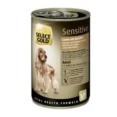 SELECT GOLD Sensitive Adult Lamm mit Kartoffel 6x400 g
