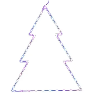 Wellhome Weihnachtsbaumbeleuchtung Mit 41 Rgb-led-lichtern Und Controller 48x0.6x60 Cm - Multicolor - One Size