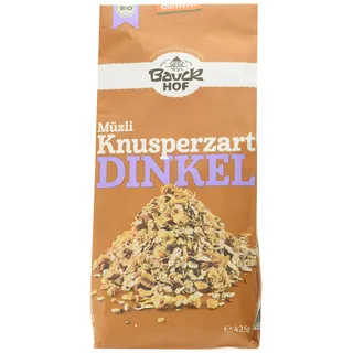 Bauckhof Dinkel Müzli Knusperzart bio