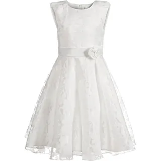 happy girls Taufkleid mit hochwertiger Spitze, beige