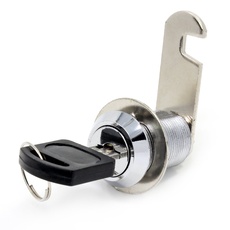 HSEAMALL Sicherheit briefkasten schloß Edelstahl Schrank postkasten schloss Nockenschloss mit gleicher Schlüssel 25mm (25mm Drawer lock)