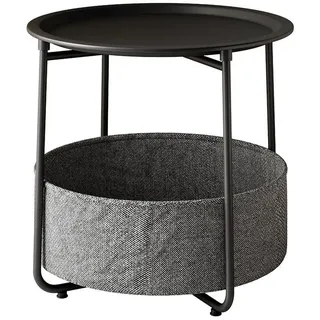 Vicco Couchtisch Liva, Schwarz 47 x 50 cm