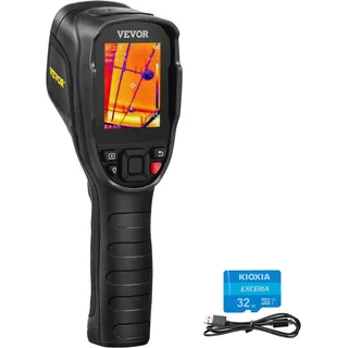 Vevor Wärmebildkamera 240x180 IR-Auflösung -20-350°C Thermokamera 40mK Thermografie Infrarotkamera Thermometer Kamera Fehlersuche in HLK-Anlagen Identifizierung von Luftlecks