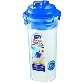 Lock & Lock LocknLock PP Classic Mixbecher für Sauce, Öl und Salatdressing | 690 ml | Ø 101 x 220 mm | 100 % luft- und wasserdicht | Cleveres Verschluss-System | BPA frei | Schüttelbecher für Dressing