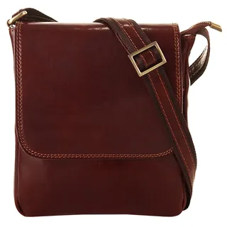 Piké Umhängetasche Leder Brown