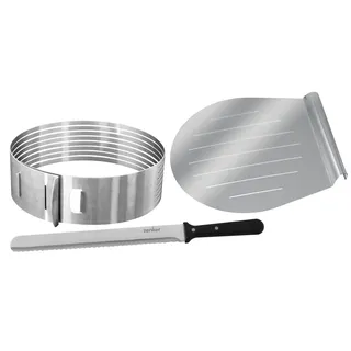 Zenker Tortenboden-Schneidhilfe-Set 3-teilig