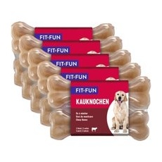 FIT+FUN Kauknochen gepresst 10 Stück, 13 cm