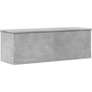 vidaXL Truhe Betongrau 102x35x35 cm Holzwerkstoff - Grau