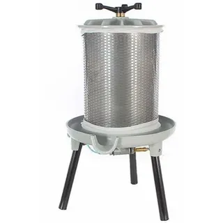 Grifo PEA40 - Pneumatische Obstpresse 40 L - Presskorb aus Edelstahl