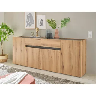 Home Affaire Sideboard City/Giron 223,5 x 84 x 40 cm Beige