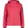 Woman Jacket Zip Hood Damen Magenta 48