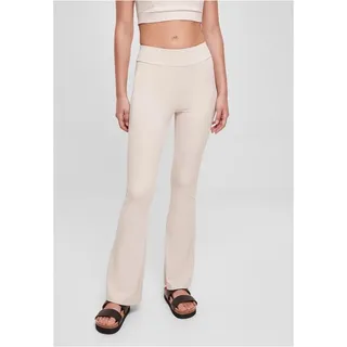 URBAN CLASSICS Recycled Flared High Waist Leggings Soft Seagrass 4XL