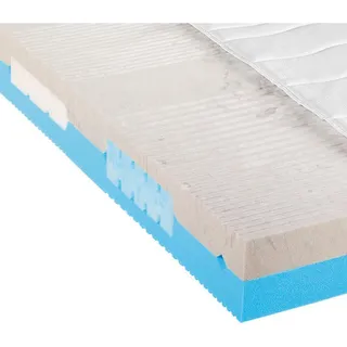 Beco Komfortschaummatratze , Weiß , Textil , H3 + H4 , Füllung: Polyester , rechteckig , 100x200 cm , Fkt, Made in Germany, Oeko-Tex® Standard 100 , Über- und Sondergrößen erhältlich, Bezug abnehmbar/waschbar, Ober- und Unterseite versteppt, für Hausstauballergiker geeignet, optimale Belüftung, für verstellbare Lattenroste geeignet, Tragegriffe, atmungsaktiv, schadstoffgeprüft, aktive Schulterzone, antibakteriell, alternative Größen erhältlich, Wendematratze, Bezug rundum abnehmbar , Schlafzimmer, Matratzen, Gelmatratzen