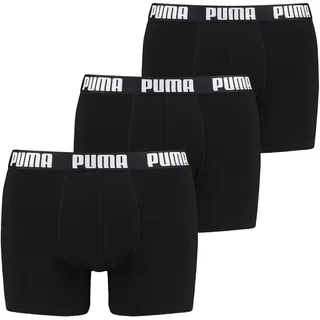 Puma Herren Boxer Briefs Boxershorts Men Everyday Unterhose Pant Unterwäsche Schwarz XL