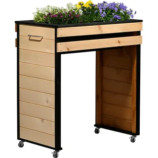 Dobar Wheely 77 x 47 x 88 cm Braun