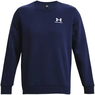 Under Armour Essential Fleece Crew Blau S