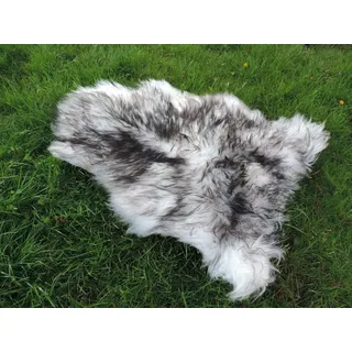Top Öko Natur Schaffell Lammfell Lamm Fell S-XXXL Rabatt! - 40cm Rund