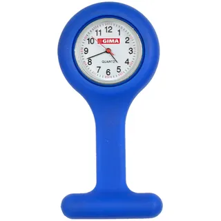 GiMa ns881blue Uhr für Krankenschwestern, rund, blau