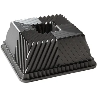 Nordic Ware Backform Bundt Squared Pan Aluminium Gold, 20,3cm x 20,3cm, NW 80577