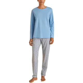 CALIDA Ornament Nights Pyjama, lang Damen