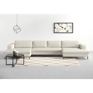 DOMO collection Wohnlandschaft »Modica«, U-Form aktuelles, kubisches Design mit 2 Recamieren, viel Platz« XXL, in moderner Optik mit, 2 großzügigen Recamieren, auch in Cord,
