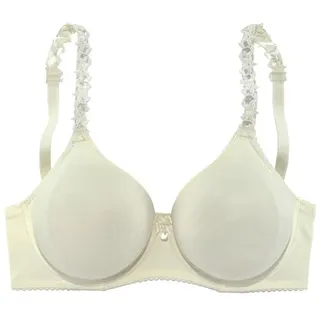 Nuance T-Shirt-BH Damen creme Gr.75D