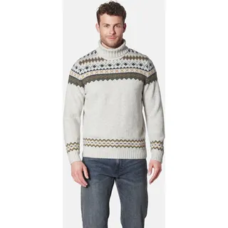 Babista Rollkragenpullover "Pullover CAPRITELLI", wollweiß gemustert
