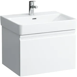 LAUFEN PRO S Waschtischunterschrank, 1 Schublade, zu Waschtisch H810963, 570x450x390mm, H4833710964631, Farbe: Snow (weiß matt)