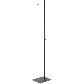 Yamazaki 4515 TOWER Adjustable Lantern Stand, black, Steel / Polypropylene, 26 x 30 x 80152 cm