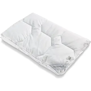 Traumhaft gut schlafen Steppbett oder Kissen mit Microfaserbezug, allergikergeeignet, Größe: 155 x 200 cm, Ausführung: Steppbett - Weiß