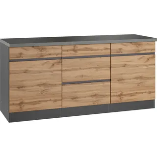 Held Unterschrank Turin 180 x 86 x 60 cm Grau