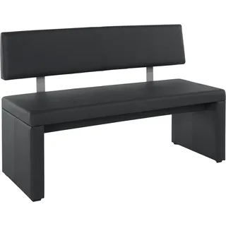 OTTO home Polsterbank Charissa Schwarz 160 x 90 x 53 cm