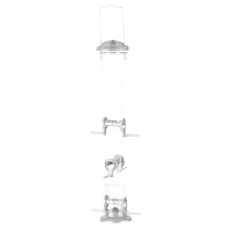 Trixie Feeding column plastic/metal 1.300 ml/53 cm silver