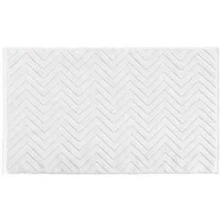 Intirilife Badematte rutschfest mit Memory-Schaum (Weiß) , Textil , 50x80 cm , Heimtextilien, Badtextilien, Badematten