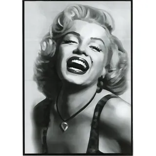 KUSTOM ART Poster Serie Pop Art Street Art Marilyn Monroe Monochrom Druck auf beschichtetem Papier 42 x 30 cm