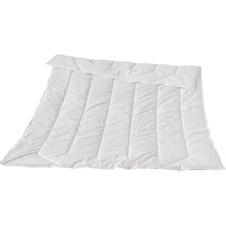 Traumina Premium Selection Faser Einziehdecke superleicht mit Loop Band Wärmeklasse 1 Größe 155x200 cm