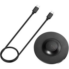 kwmobile Ladeschale kompatibel mit Bose Portable Home Speaker - Ladestation mit USB C Ladekabel - Ladegerät tragbar - Schwarz