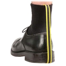 Safeguard WL-005-60CM ESD Einwegfersenband für Flache Schuhe, Selbstklebend, Schwarz