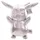 Pokemon Pikachu 30 cm Silber