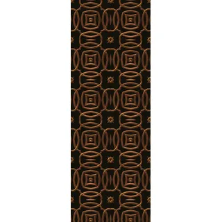 queence Vinyltapete "Aichakio" Barock  Kunst  bedruckt glatt 90x250cm, selbstklebend, kinderleichte Anbringung, Sticker, bronze